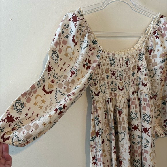 Rylee + Cru Della maxi dress in folklore print - Picture 5 of 9